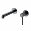 Grifo lavabo empotrado monomando Line black gun metal de Imex